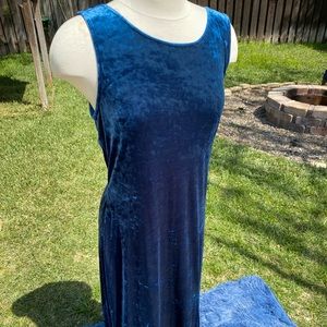 Blue Velvet Maxi
